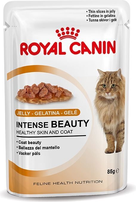 Konserv kassidele ROYAL CANIN Intense Beauty, 12x85 g hind ja info | Kassikonservid | hansapost.ee