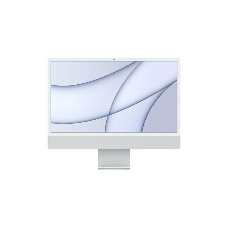 Apple iMac 24” M1 8/256GB Silver SWE MGPC3KS/A цена и информация | Lauaarvutid | hansapost.ee