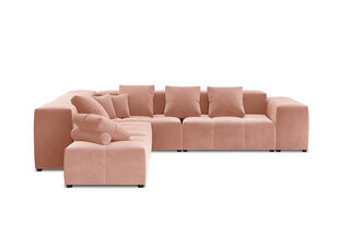 Универсальный мягкий уголок Micadoni Home Margo XL, розовый цена и информация | Угловые диваны | hansapost.ee