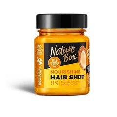 Восстанавливающий шампунь для волос с аргановым маслом Nature Box Hair Shot 60 мл цена и информация | Маски, масла, сыворотки | hansapost.ee