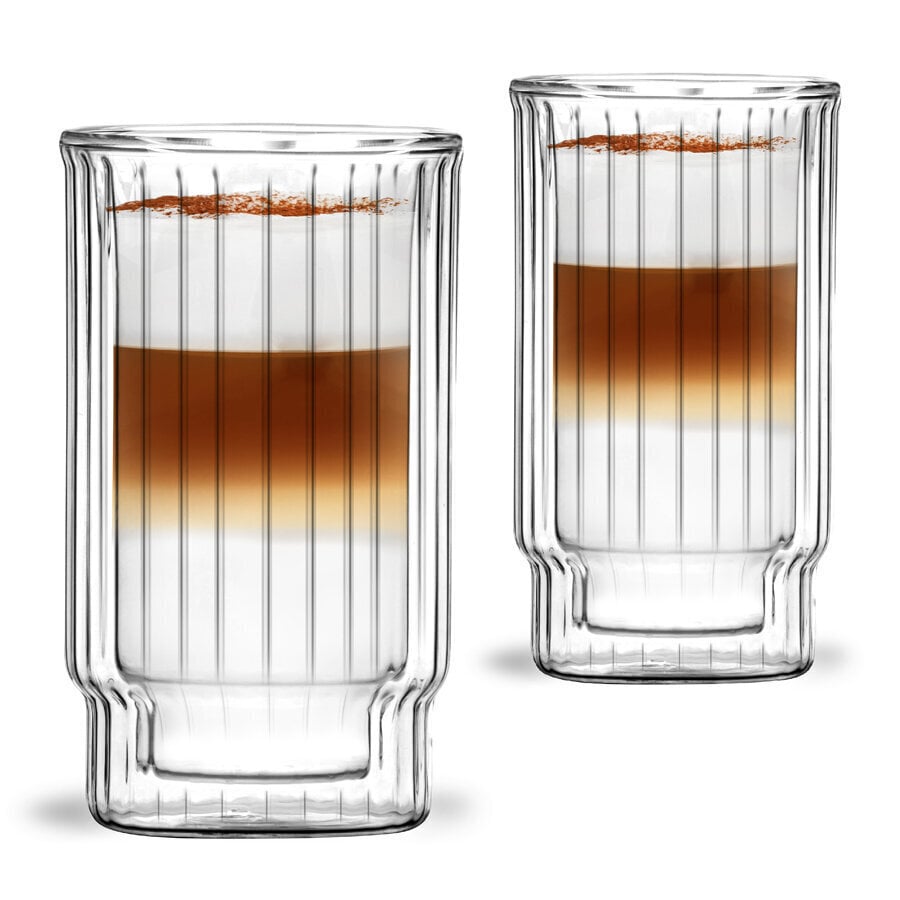 Vialli Design klaas koos topeltseinaga Lungo, 260 ml цена и информация | Klaasid, kruusid ja kannud | hansapost.ee
