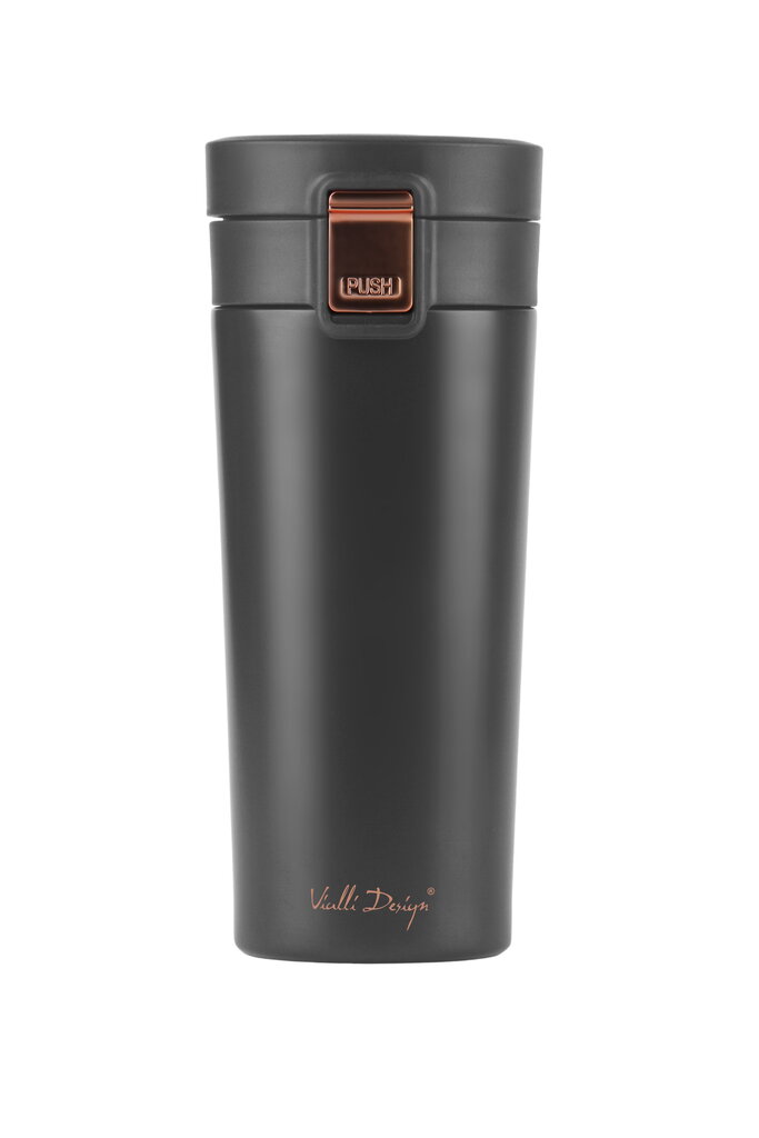 Vialli Design termostass Fuori, 400 ml, must/kuldne hind ja info | Termosed ja termokruusid | hansapost.ee