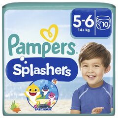 Подгузники-трусики Pampers Pants Splashers, размер 5 14+ кг, 10 шт. цена и информация | Pampers Для ухода за младенцем | hansapost.ee