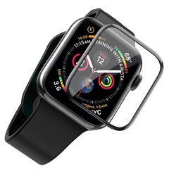 Kaitsekile Hoco Full Screen sobib Apple Watch 7 / 45 mm, läbipaistev hind ja info | Nutikellade aksessuaarid ja tarvikud | hansapost.ee