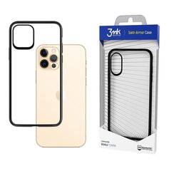 3mk Satin Armor Case, sobib Apple iPhone 12/12 Pro, läbipaistev hind ja info | Telefonide kaitsekaaned ja -ümbrised | hansapost.ee