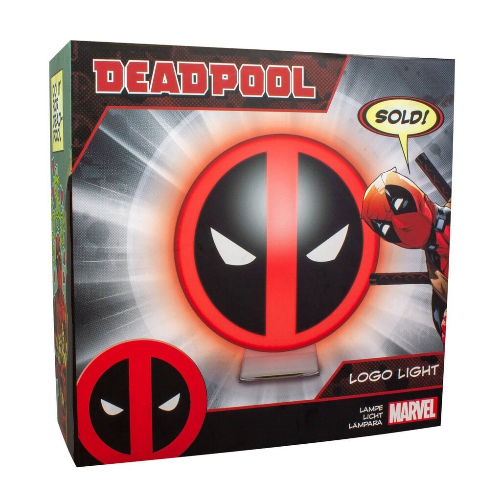 Paladone Deadpool Logo Light hind ja info | Fännitooted mänguritele | hansapost.ee