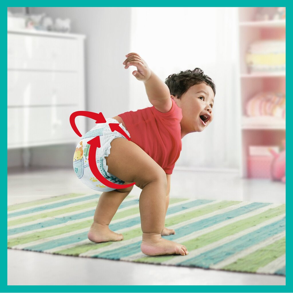 Püksmähkmed Pampers Pants, suurus 4, 52 tk, 9-15kg цена и информация | Mähkmed, riidest mähkmed | hansapost.ee