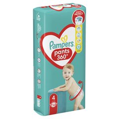 Püksmähkmed Pampers Pants, suurus 4, 52 tk, 9-15kg hind ja info | Mähkmed, riidest mähkmed | hansapost.ee