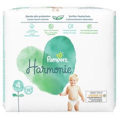 Подгузники PAMPERS Harmonie, Value Pack, размер 4, 28 шт. цена и информация | Пеленки | hansapost.ee