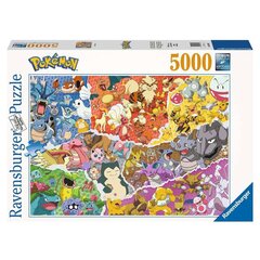 Пазл Pokemon Ravensburger, 5000д цена и информация | Пазлы | hansapost.ee