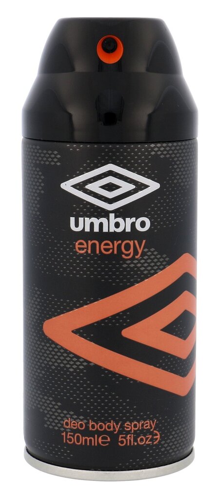 UMBRO Energy deodorant meestele 150 ml цена и информация | Dušigeelid ja deodorandid meestele | hansapost.ee