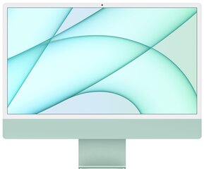 Apple iMac 24” M1 8/512ГБ Green RUS MGPJ3RU/A цена и информация | Стационарные компьютеры | hansapost.ee