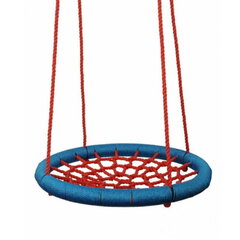Kiik Woody "Kurepesa" 100 cm, sinine/punane hind ja info | Laste kiiged | hansapost.ee