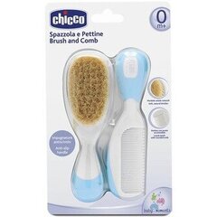 Laste kamm ja hari Chicco, sinine price and information | Hygiene products for babies | hansapost.ee