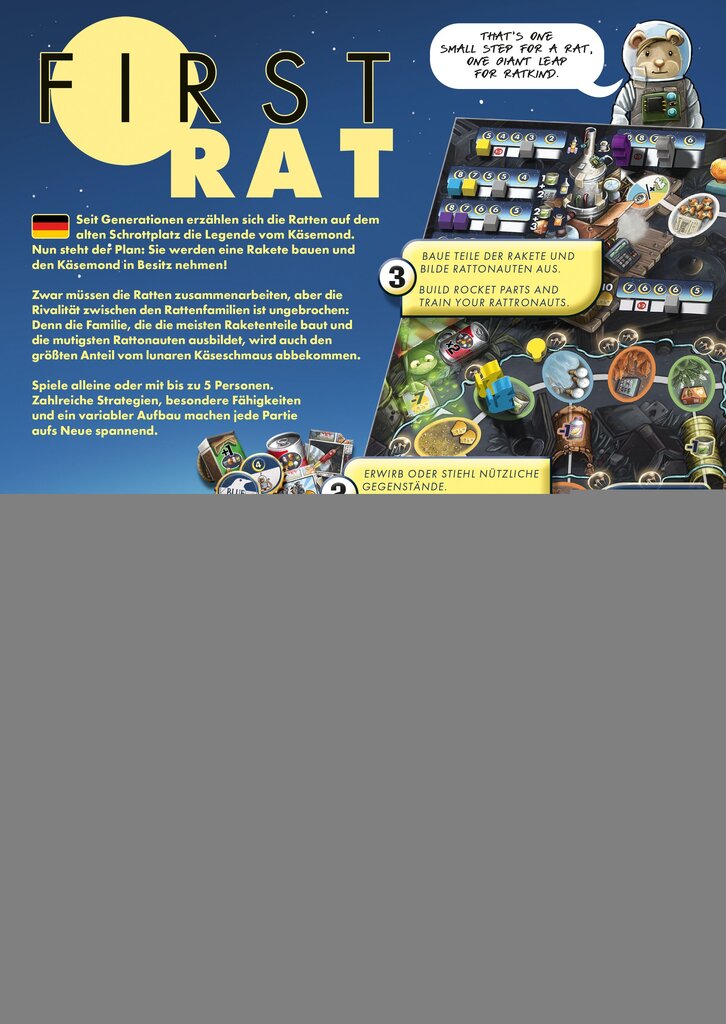 Lauamäng First Rat hind ja info | Lauamängud ja mõistatused perele | hansapost.ee