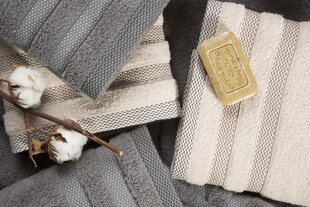 Rätik Riki, 70x140 cm, helepruun hind ja info | Rätikud ja saunalinad | hansapost.ee