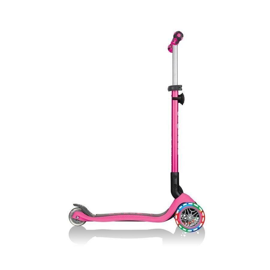 Tõukeratas Globber GO-UP Deluxe Lights / Deep pink hind ja info | Tõukerattad | hansapost.ee