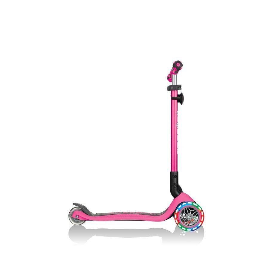 Tõukeratas Globber GO-UP Deluxe Lights / Deep pink hind ja info | Tõukerattad | hansapost.ee