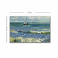 Reproduktsioon The Sea at Les Saintes-Maries-de-la-Mer hind ja info | Seinapildid | hansapost.ee