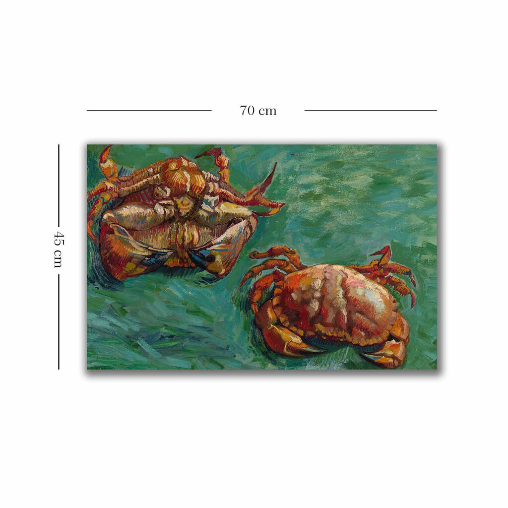 Reproduktsioon Two Crabs цена и информация | Seinapildid | hansapost.ee