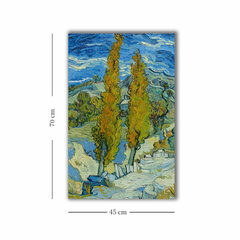 Reproduktsioon The Poplars at Saint-Rémy hind ja info | Seinapildid | hansapost.ee