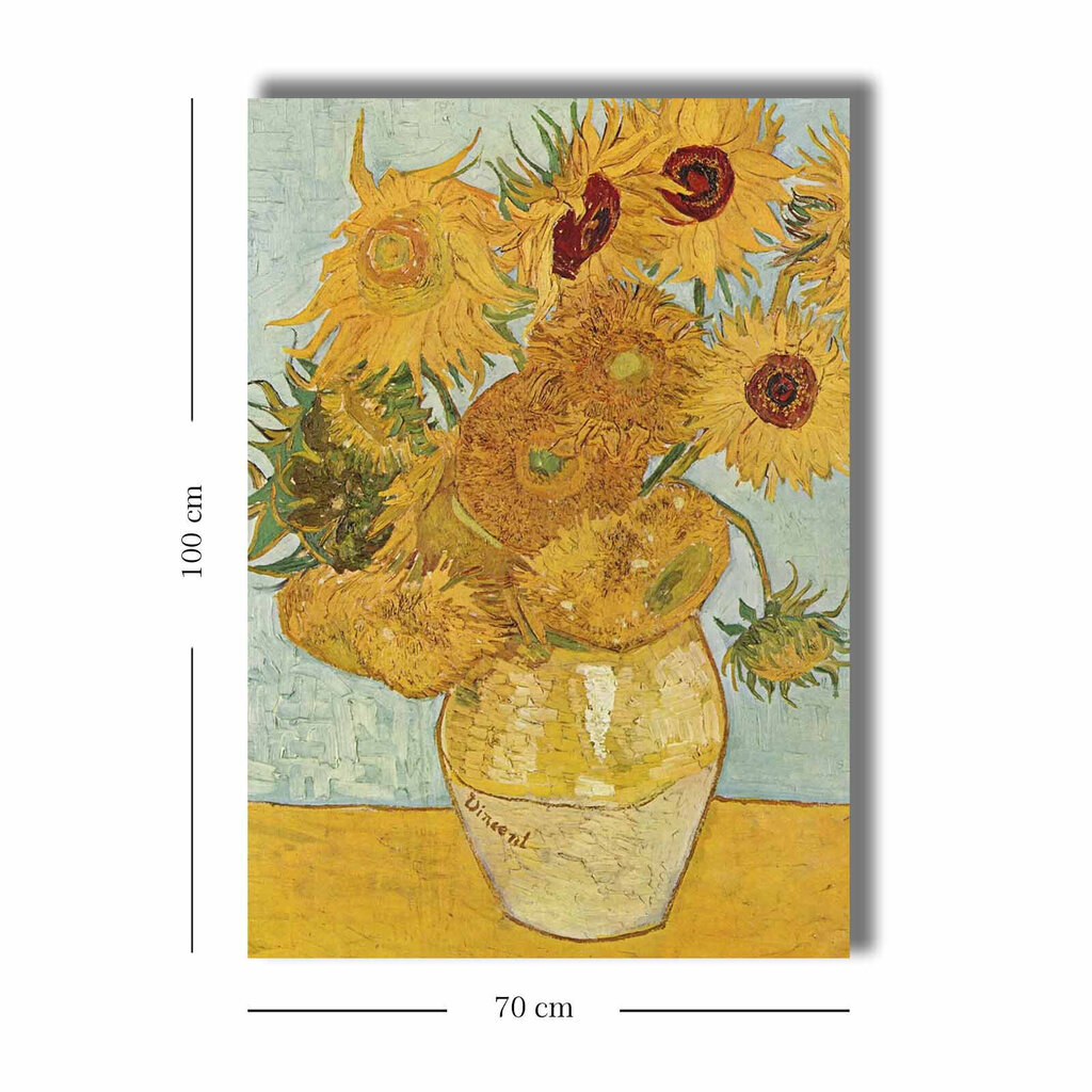 Reproduktsioon The Painter of Sunflowers hind ja info | Seinapildid | hansapost.ee