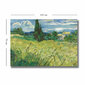 Reproduktsioon Green Wheat Field with Cypress цена и информация | Seinapildid | hansapost.ee