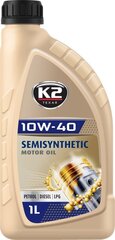 K2 Semisynthetic 10W-40 моторное масло 10W-40, 1 л цена и информация | Моторные масла | hansapost.ee