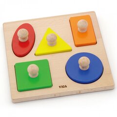 Детская деревянная развивающая головоломка - Formos Viga цена и информация | Развивающие игрушки для детей | hansapost.ee