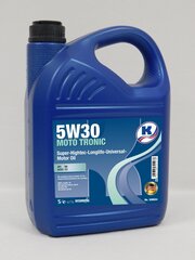 Sünteetiline õli Kuttenkeuler Moto Tronic 5W30 Longlife III, 5L price and information | Engine oils | hansapost.ee