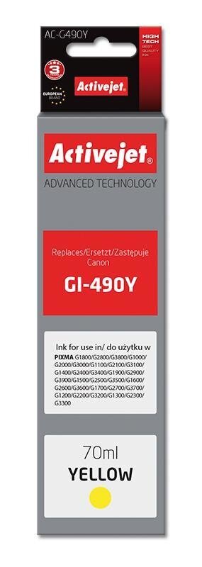 Kassett laserprinteritele Activejet AC-G490Y hind ja info | Laserprinteri toonerid | hansapost.ee