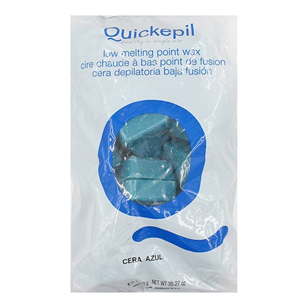 Depilatsioonivaha Quickepil Hot Wax Blue, 1 kg цена и информация | Depileerimisvahendid | hansapost.ee