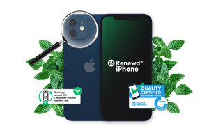 Renewd® iPhone 12 64GB Blue RND-P19764 цена и информация | Мобильные телефоны | hansapost.ee