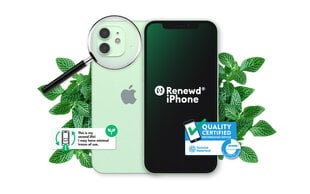 Renewd® iPhone 12 64GB Green цена и информация | Renewd Телефоны и аксессуары | hansapost.ee