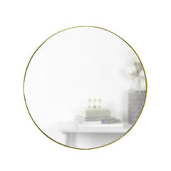 Настенное зеркало Umbra 86 см, золотой цвет цена и информация | Зеркала | hansapost.ee