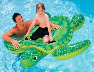 Надувные игрушки Intex Li,l' Sea Turtle Ride-On 150x127 см цена и информация | Надувные и пляжные товары | hansapost.ee