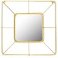 Peegel Homede Baila, 55,5x55,5 cm, kuldset värvi hind ja info | Peeglid | hansapost.ee