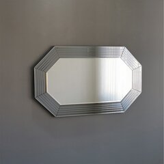 Зеркало Kalune Design 2181, серебристое цена и информация | Подвесные зеркала | hansapost.ee