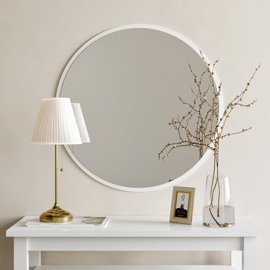 Peegel Kalune Design Ayna Beyaz A706, valge цена и информация | Peeglid | hansapost.ee