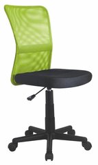 Детский стул Halmar Dingo, зеленый/черный цена и информация | Офисные кресла | hansapost.ee