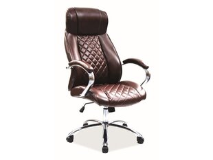 Офисное кресло Signal Meble Q-557, коричневое цена и информация | Офисные кресла | hansapost.ee