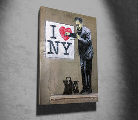 Reproduktsioon I love NY hind ja info | Seinapildid | hansapost.ee