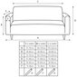 Diivani kate, 135-175 cm hind ja info | Mööblikatted | hansapost.ee