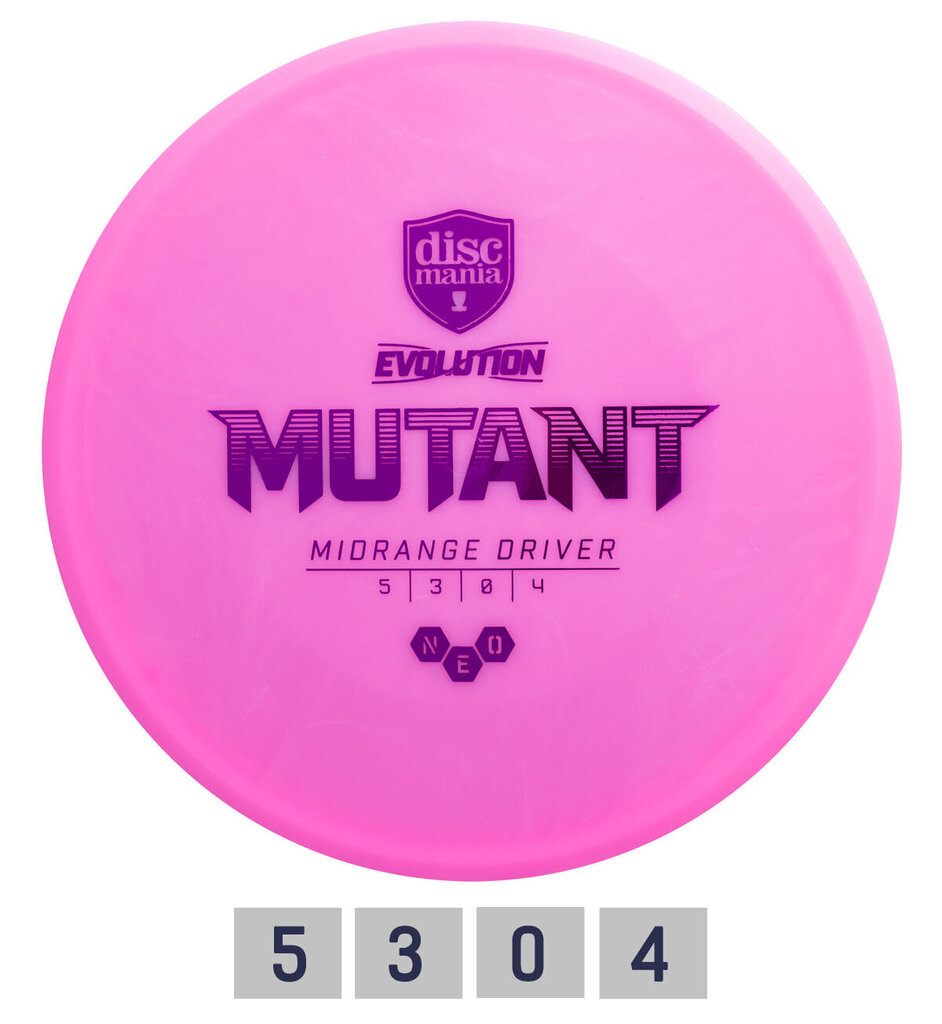 Discgolfi ketas Midrange Driver NEO MUTANT Evolution Pink hind ja info | Discgolf | hansapost.ee