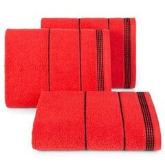 Rätik Mira, 50x90 cm, punane hind ja info | Rätikud ja saunalinad | hansapost.ee