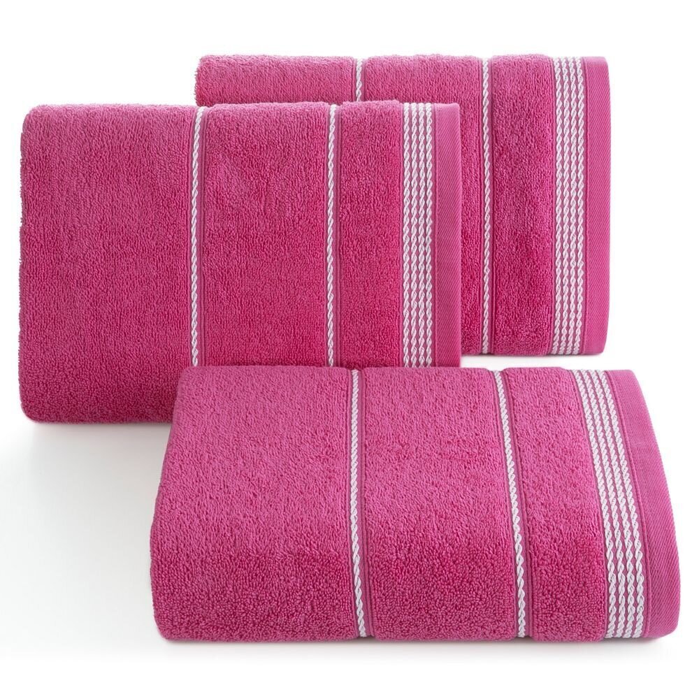 Rätik Mira, 70x140 cm, roosa hind ja info | Rätikud ja saunalinad | hansapost.ee