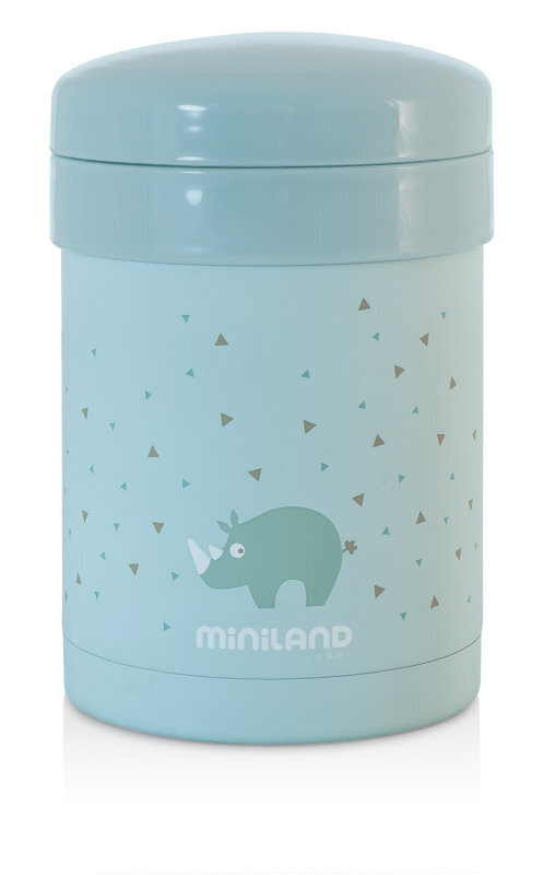 Toidutermosed Miniland, 700 ml, kahe kausiga, sinine hind ja info | Termosed, toidutermosed, termokotid | hansapost.ee