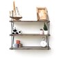 Seinariiul Kalune Design Wall Shelf 792, 55 cm, tumepruun/must цена и информация | Riiulid | hansapost.ee