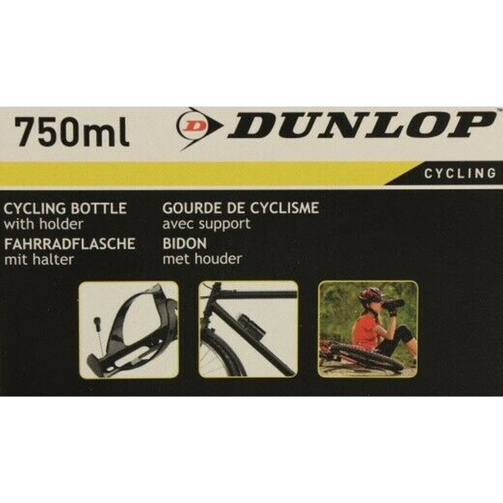 Jalgratta jooja ja hoidja Dunlop, 750 ml, hõbe цена и информация | Jalgratta joogipudelid ja ratta pudelihoidjad | hansapost.ee