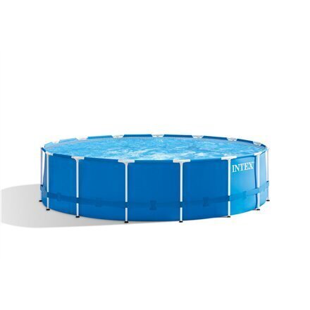 Raambassein Intex Metal Frame Pool Set 28242NP 457x122, filtriga цена и информация | Basseinid | hansapost.ee